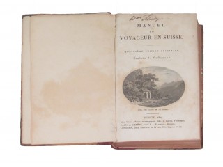ANONIMO - MANUEL DU VOYAGEUR EN SUISSE.