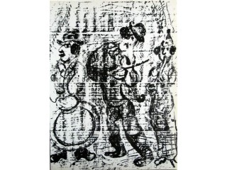 CHAGALL Marc - LES MUSICIENS VAGABONDS